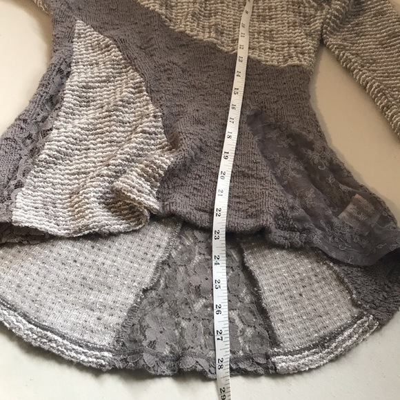 ANTHROPOLOGIE Angel of the North leta pullover knit sweater size small - Picture 9 of 11